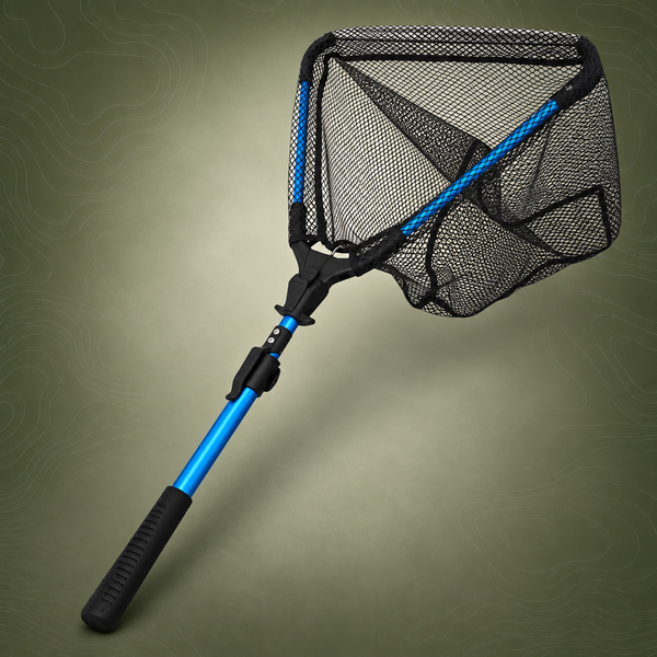 Folding Telescopic Aluminium Scoop Net, 75cm