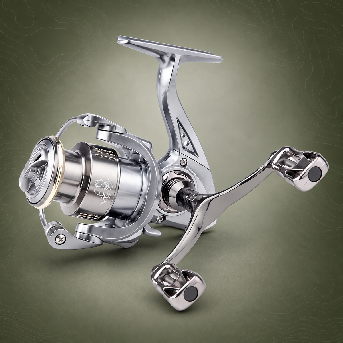 Double Handle Spinning Fishing Reel, SW1500S