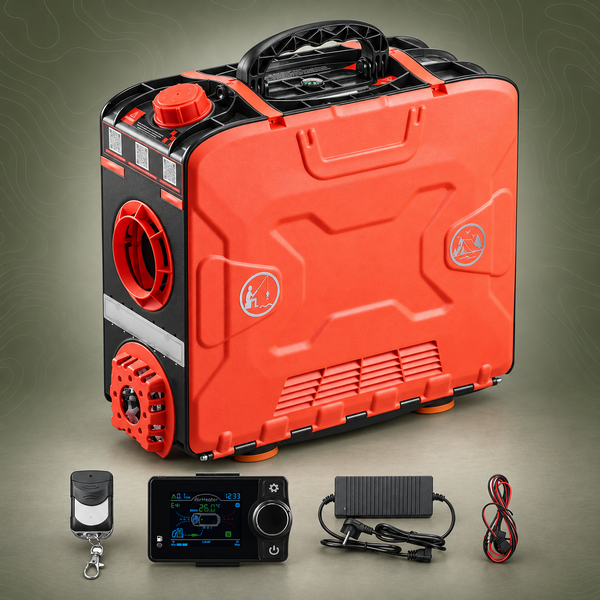 8kW Portable Diesel Air Heater, 12V Only, 4.5L Tank, Bluetooth App