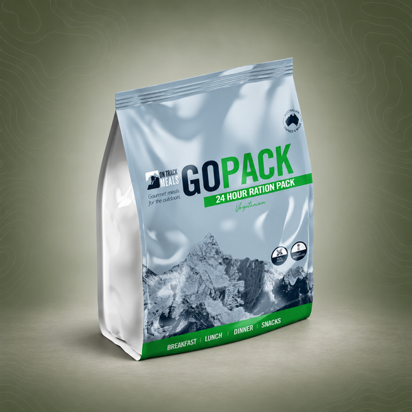 ONTRACK Vegetarian Go Pack | 24‑Hour Emergency Meal Kit