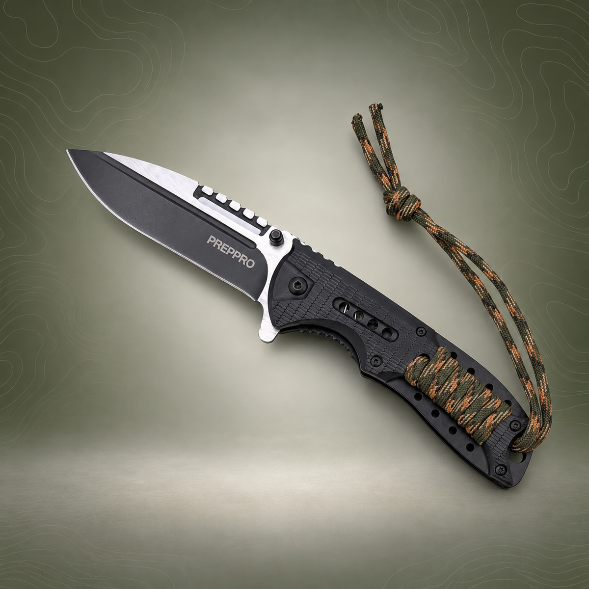 Valor Camping Folding Utility Knife – Rugged Outdoor Tool