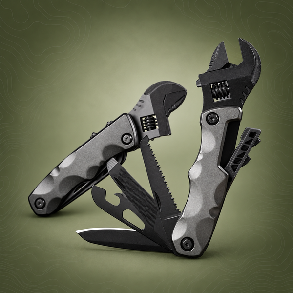 12‑in‑1 Multi‑Tool Wrench – Heavy‑Duty Utility | PrepPro