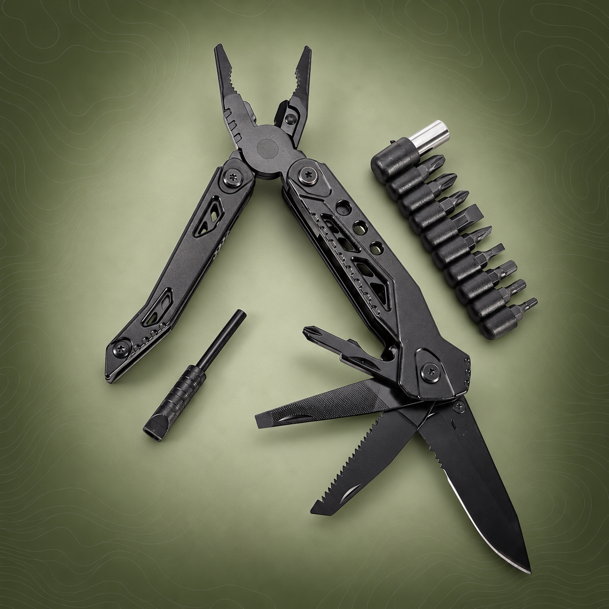 15‑in‑1 Multi‑Pliers – Outdoor Utility Tool
