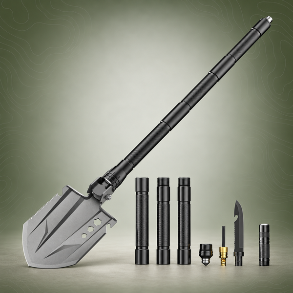 Titan Survival Shovel – 11‑in‑1 Outdoor Multi‑Tool | PrepPro
