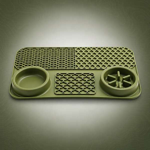 Slow Chow Feeding Pad – All‑In‑One Pet Feeding Station