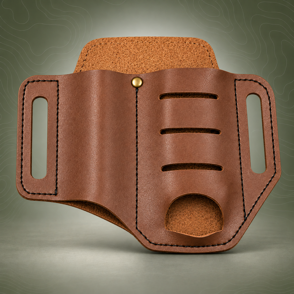 PU Leather Belt Organiser – Utility Pouch
