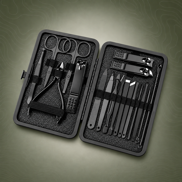 18‑Piece Compact Manicure & Grooming Kit | PrepPro