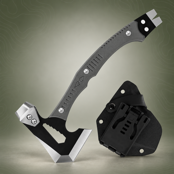 SurvivalForge Multi‑Use Tactical Axe