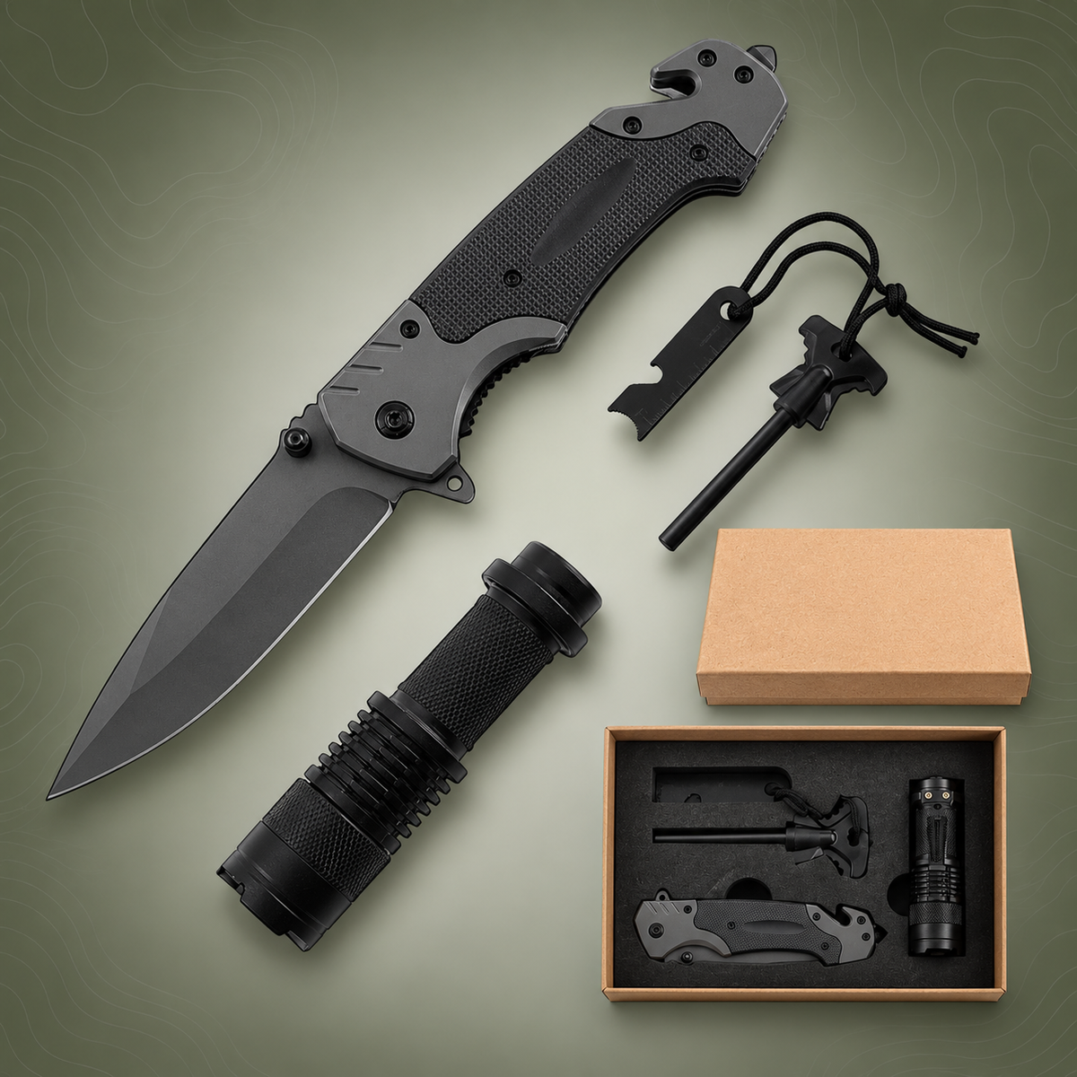 PrepPro Survival Basics Gift Set – 3‑Piece Readiness Kit
