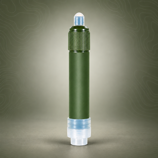3 Stage Emergency Water Purifier Straw | Portable Survival Water Straw