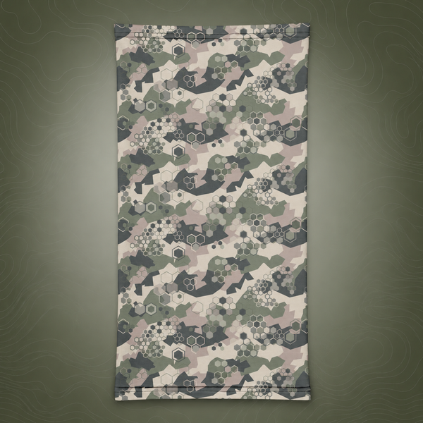 89 Apparel HexaCamo Neck Gaiter