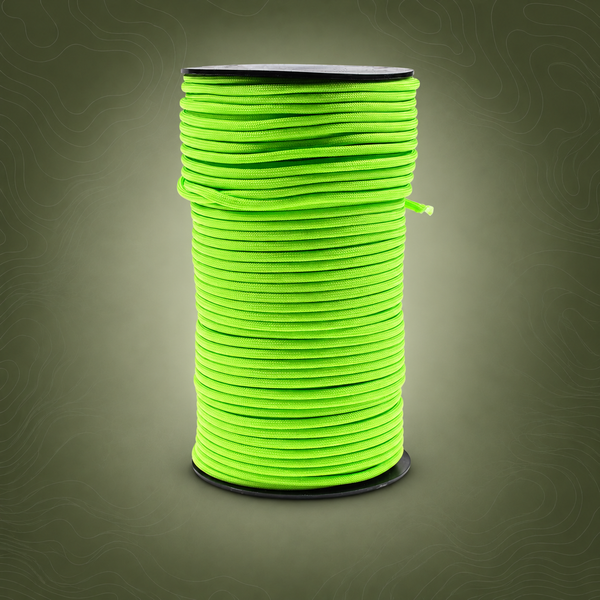 100m Outdoor Paracord Survival Rope - Green