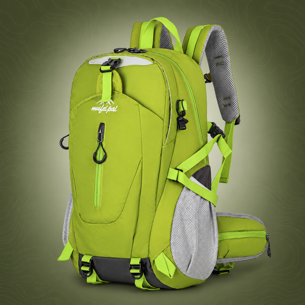 Professional Large Capacity Hiking Backpack - Green
