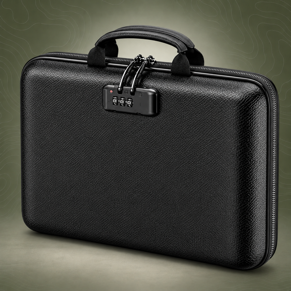 Fireproof & Waterproof EVA Hard-Shell Document Organizer Safe
