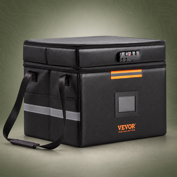 Fireproof Document Box with Lock
