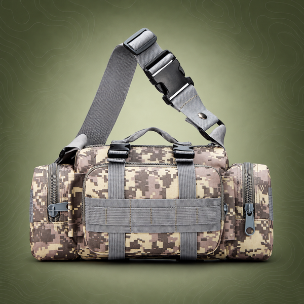 Tactical Outdoor Waist Bag, ACU Camo