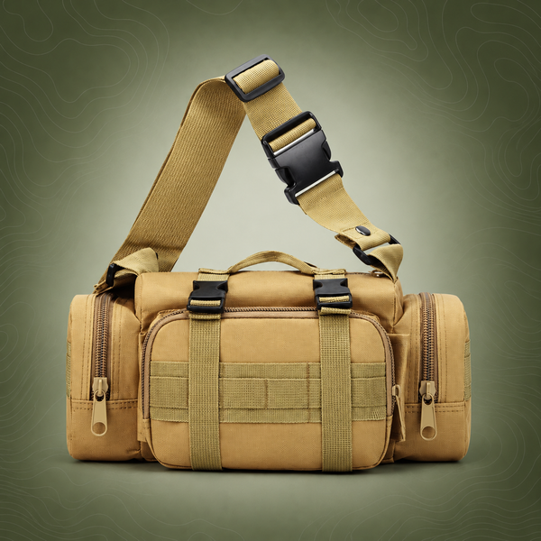 Tactical Outdoor Waist Bag, Mud