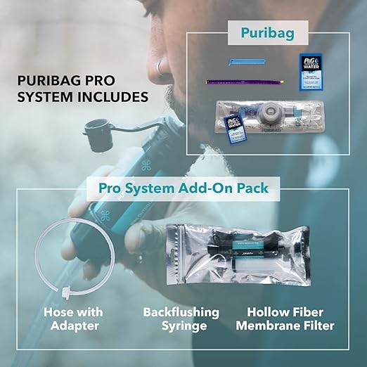 Puribag Pro System All-in-One Water Treatment & Purification Solution