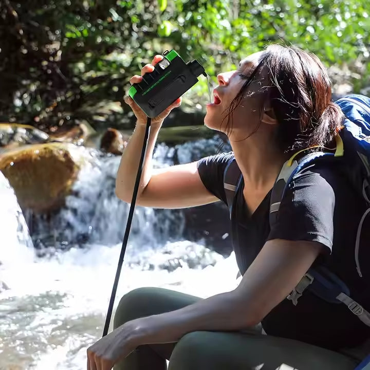 SolarFlow Portable Solar-Powered Water Purification System