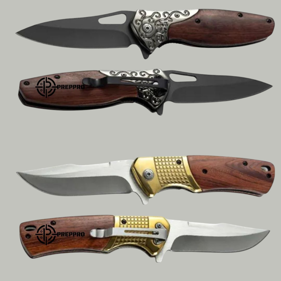 PrepPro Heritage Folding Knife – Luxury Gift Edition - PrepPro Australia