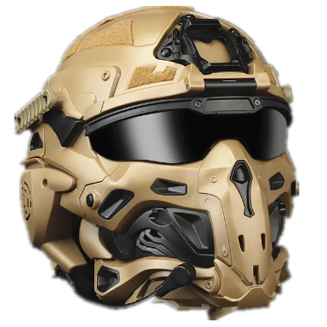 PrepPro Tactical Full-Face Helmet – Built for Skirmish, Airsoft & MilSim - PrepPro Australia