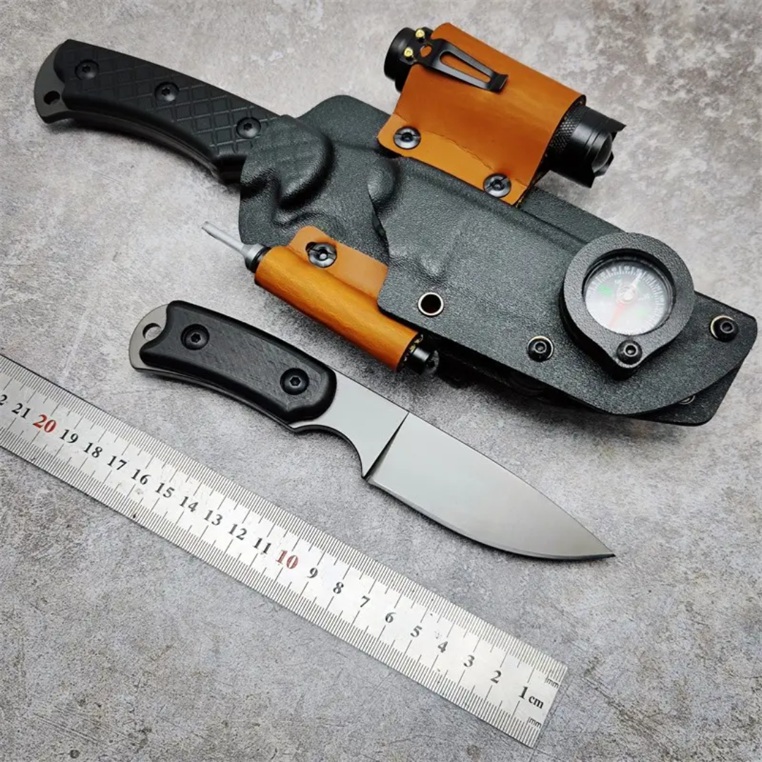 PrepPro® Dual Survival Knife System – 5-in-1 Tactical Kit Blades. Light. Fire. Direction. All in One. - PrepPro Australia