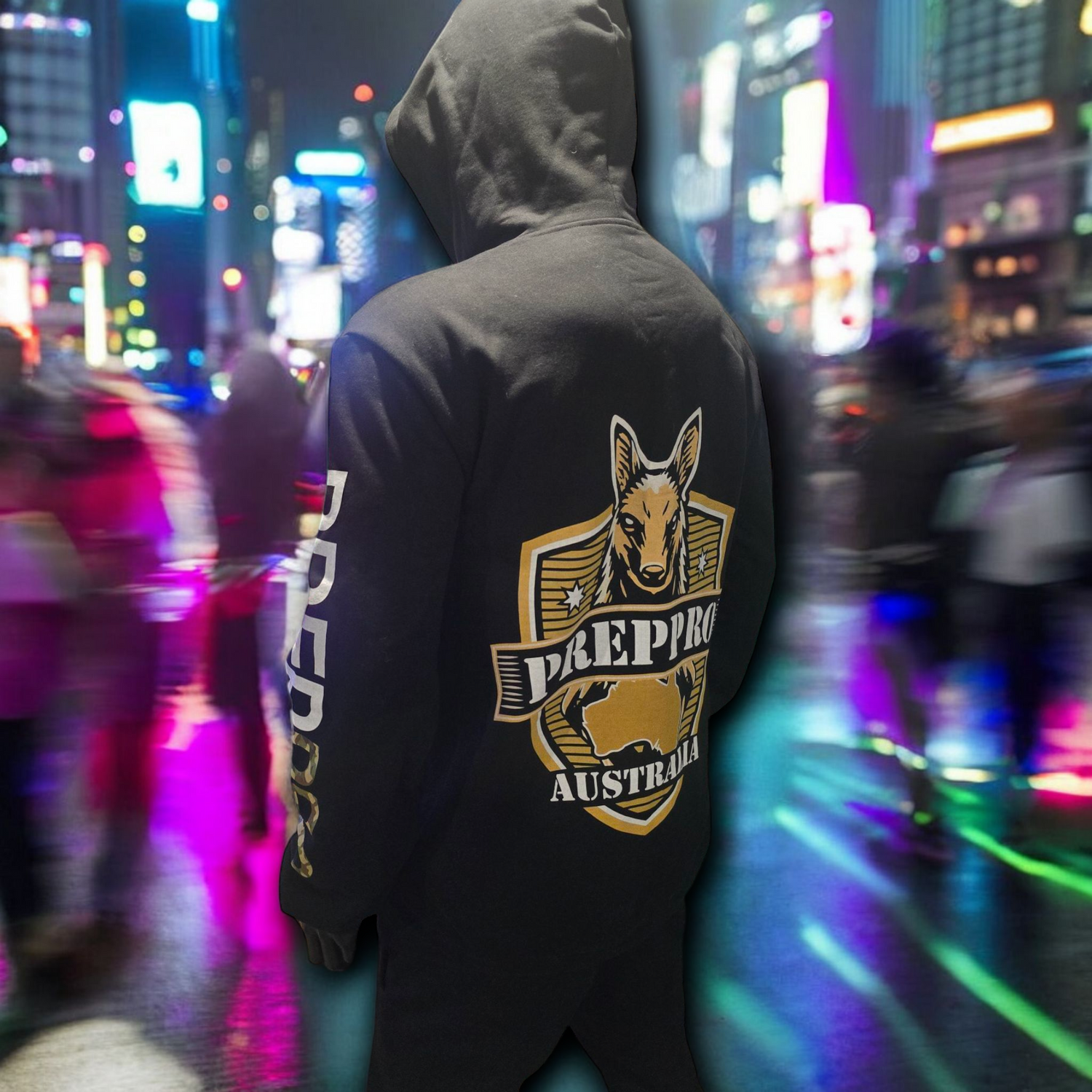 PrepPro Australia Emblem Hoodie – Rugged Style Meets Tactical Edge - PrepPro Australia