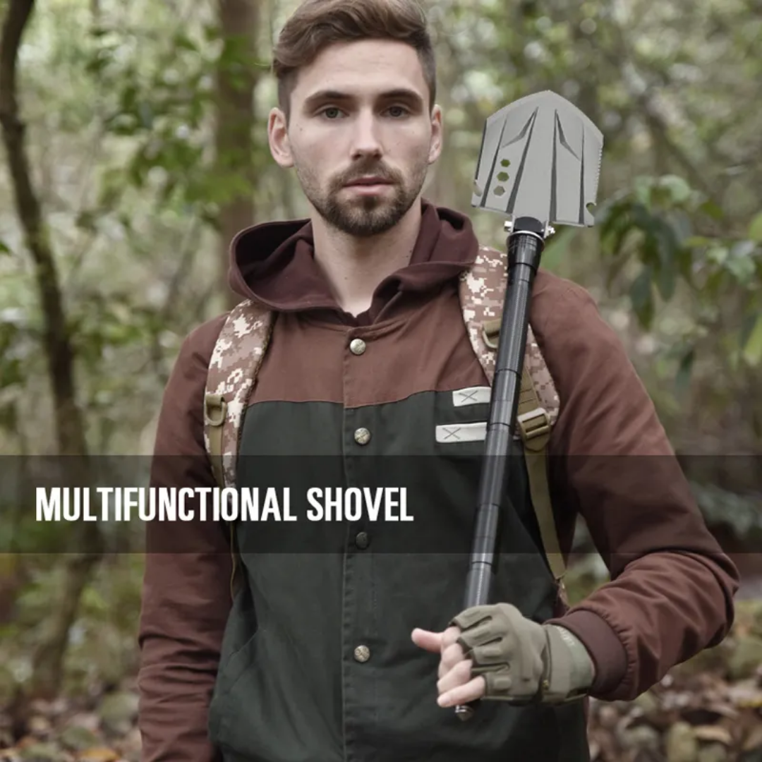 PrepPro Titan Survival Shovel – 11-in-1 Elite Outdoor Tool - PrepPro Australia