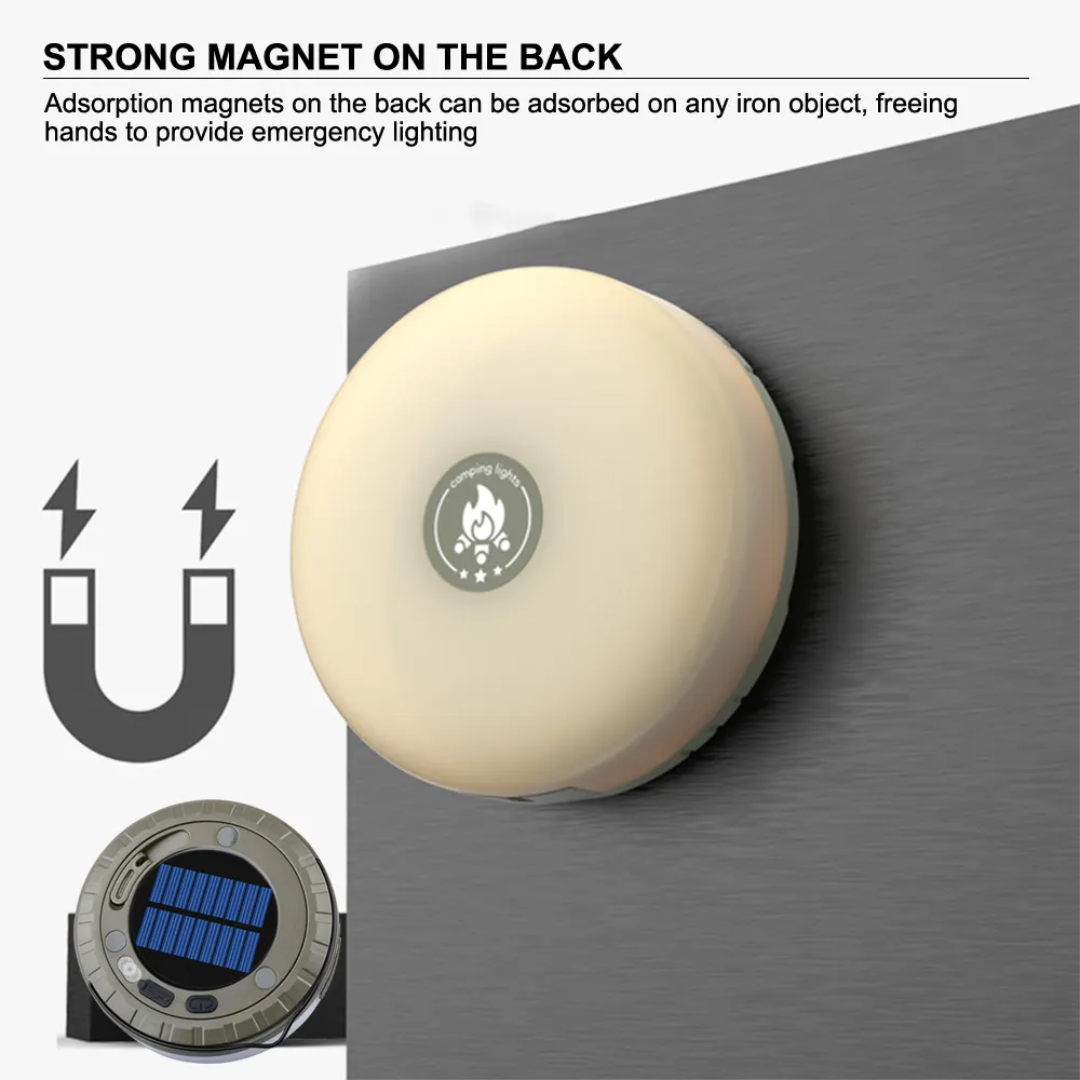 PrepPro® Solar Camping Lantern + 10M Light Strip - PrepPro Australia