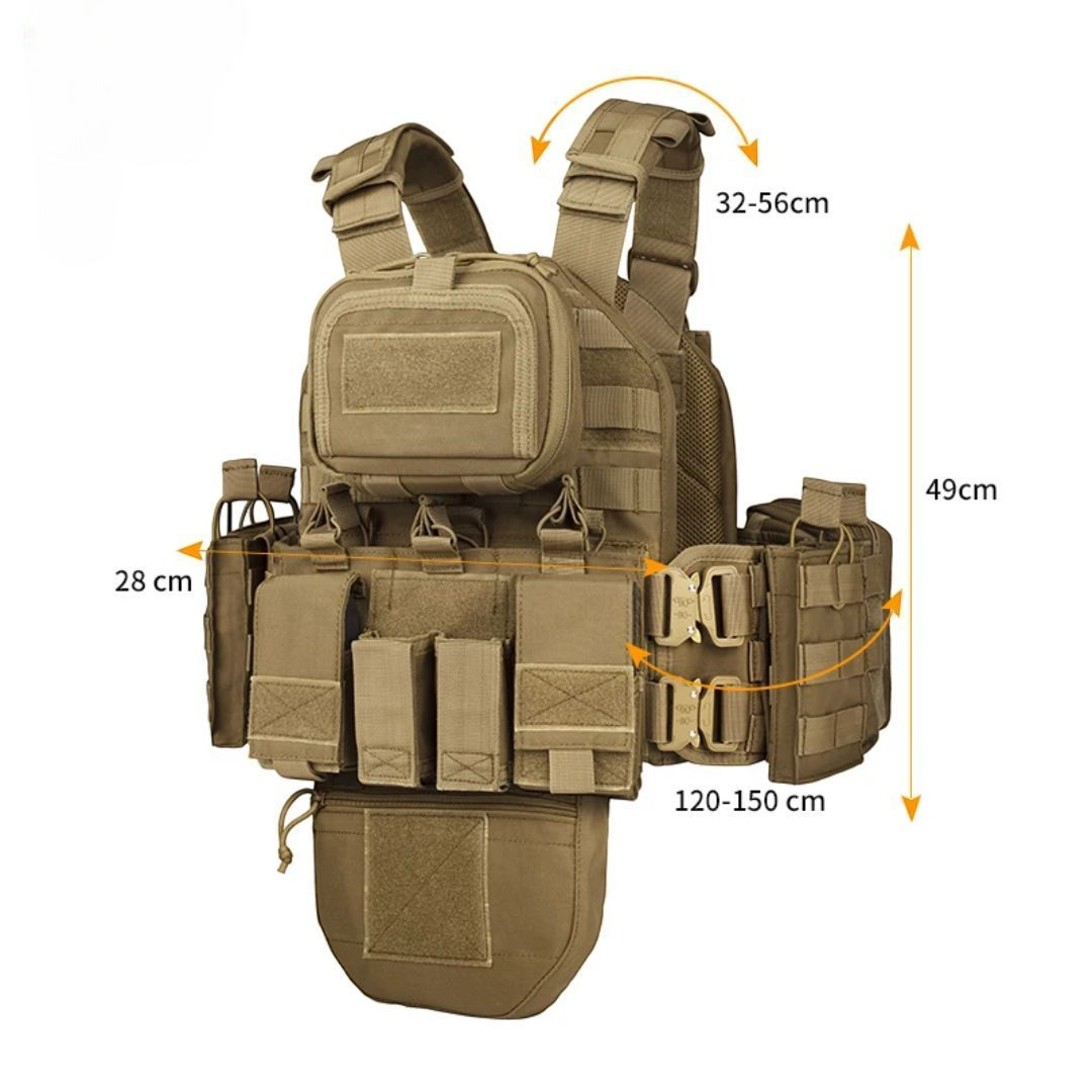 PrepPro Ranger Tactical Conversion Vest Kit – Rugged Utility. Ultimate Loadout. - PrepPro Australia