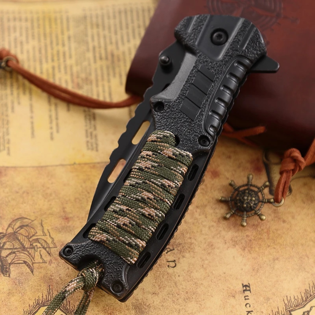 PrepPro Valor Camping Folding Knife – Rugged & Versatile for Outdoor Adventures - PrepPro Australia