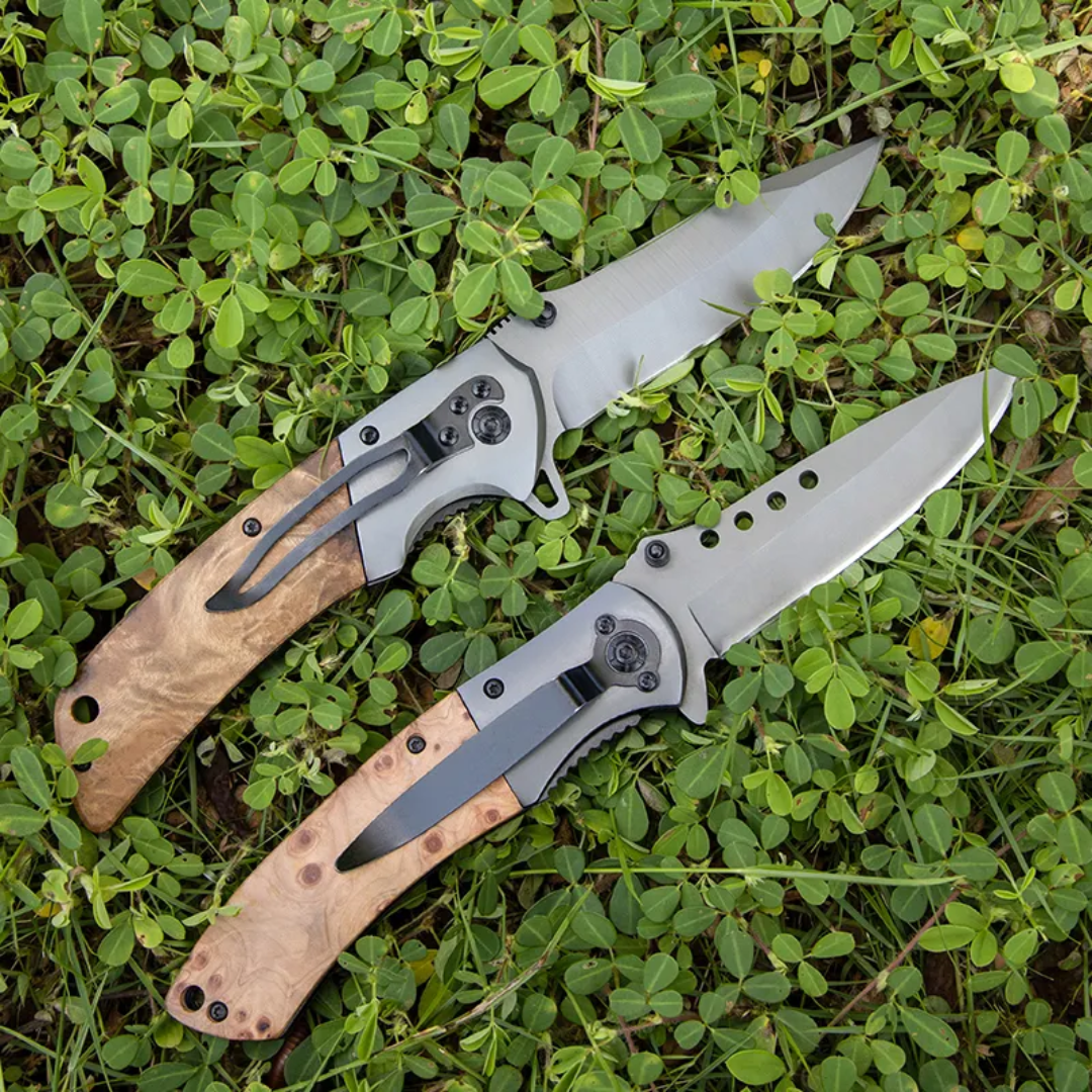 PrepPro Timberline Folding Knife – Rugged Elegance & Precision Performance - PrepPro Australia