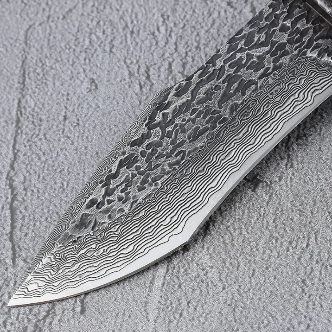 Wildling Series – Damascus Steel Survival Knife - PrepPro Australia