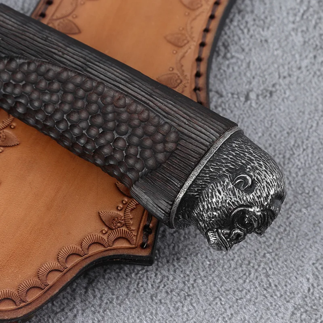 Wildling Series – Damascus Steel Survival Knife - PrepPro Australia