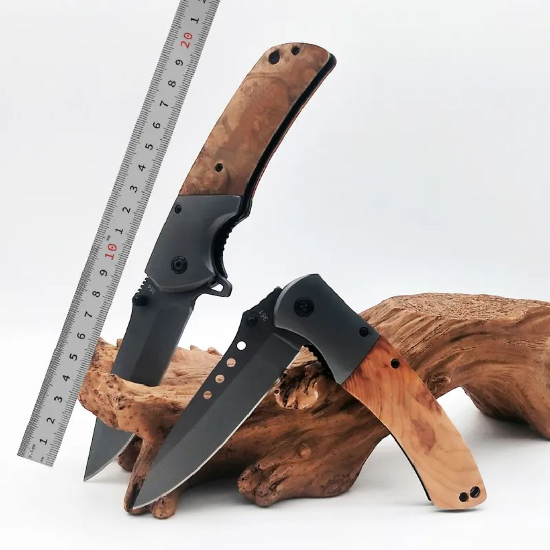 PrepPro Timberline Folding Knife – Rugged Elegance & Precision Performance - PrepPro Australia