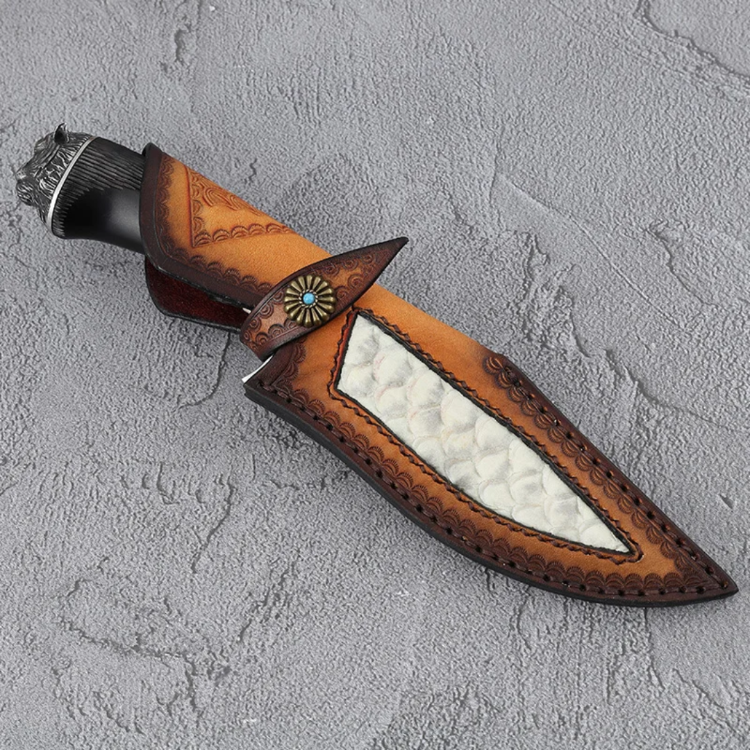 Wildling Series – Damascus Steel Survival Knife - PrepPro Australia