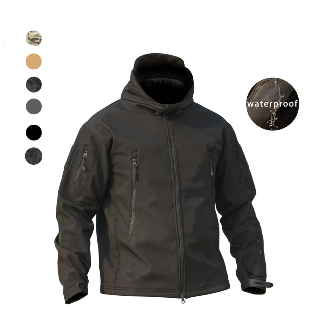 Tactical Softshell Jacket Fleece-Lined. Weather-Resistant. Always Ready. - PrepPro Australia