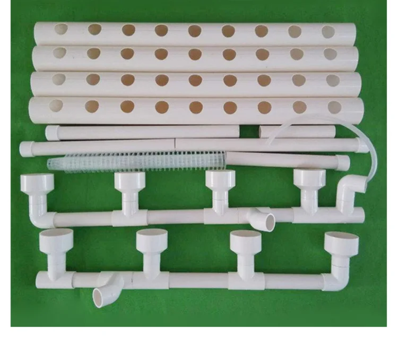 4-Tier NFT Hydroponic Grow System Kit | 36 Plant Vertical Garden