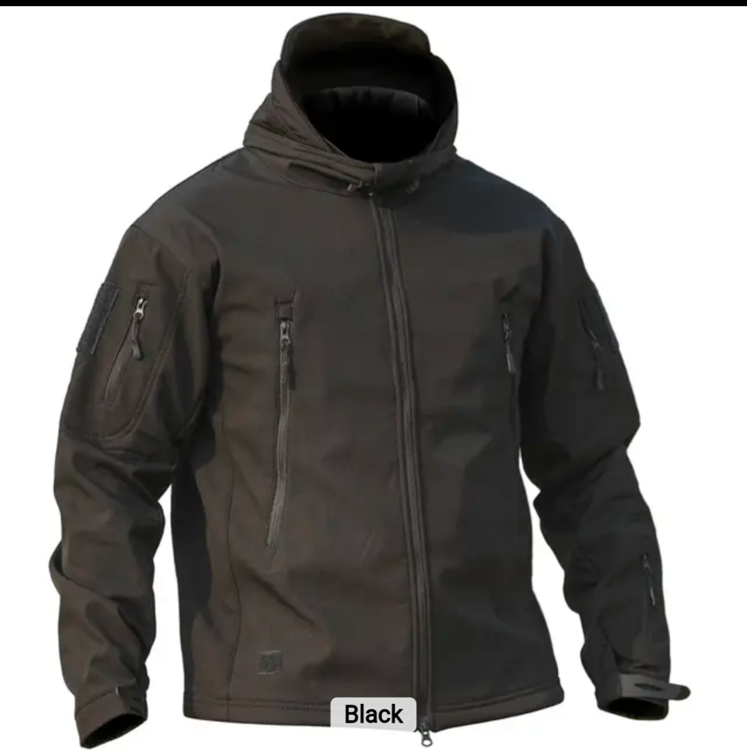 Tactical Softshell Jacket Fleece-Lined. Weather-Resistant. Always Ready. - PrepPro Australia
