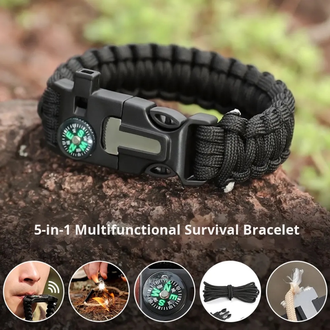 Tactical Paracord Survival Bracelet – Multi‑Function | PrepPro
