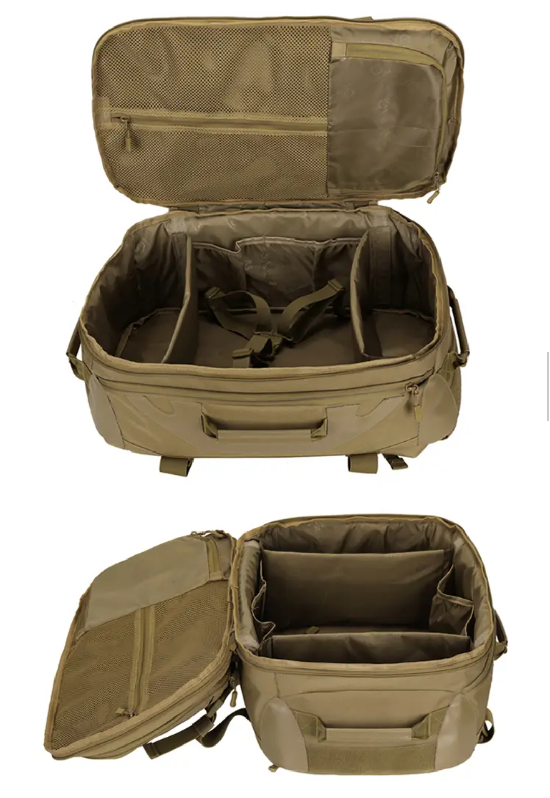 Modular Tactical Duffel Backpack