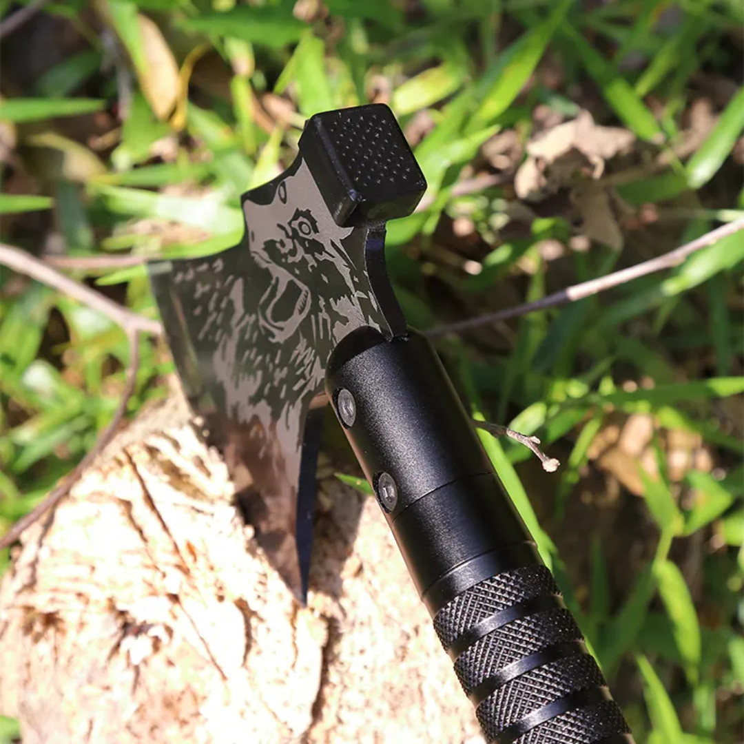 PrepPro Wolf Tactical Survival Axe – Built for the Wild, Engineered for Survival - PrepPro Australia