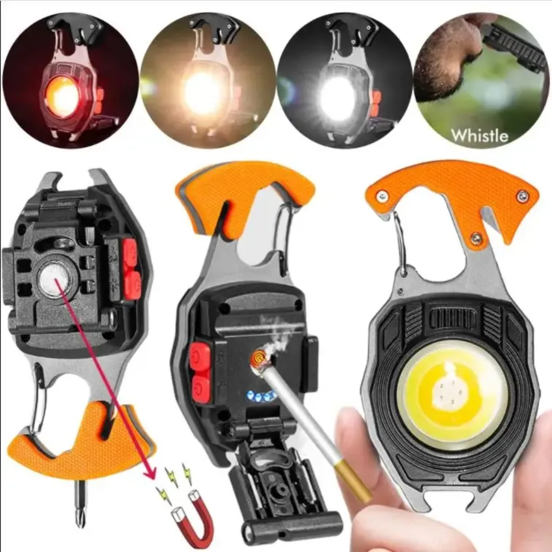Multi-Function Survival Keychain Light