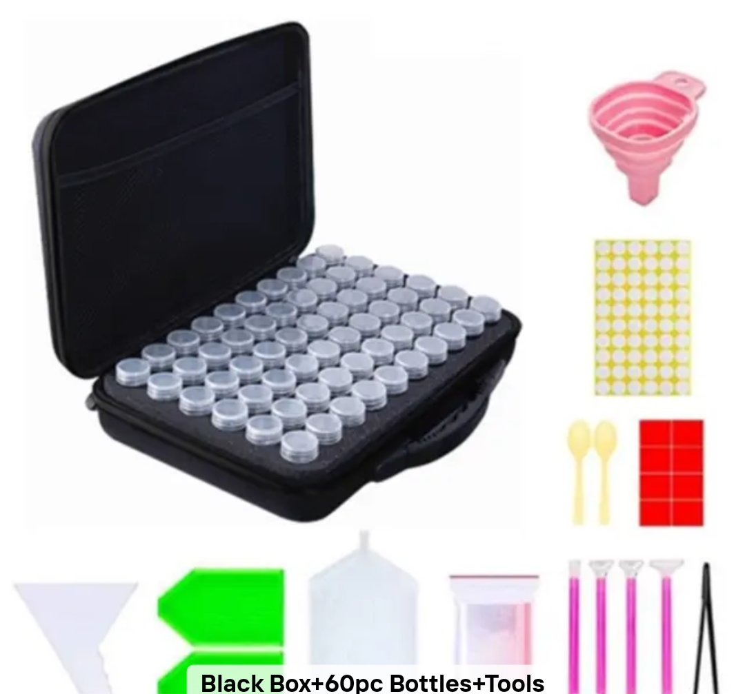 Seed Storage Kit with Case, Labels & Tools