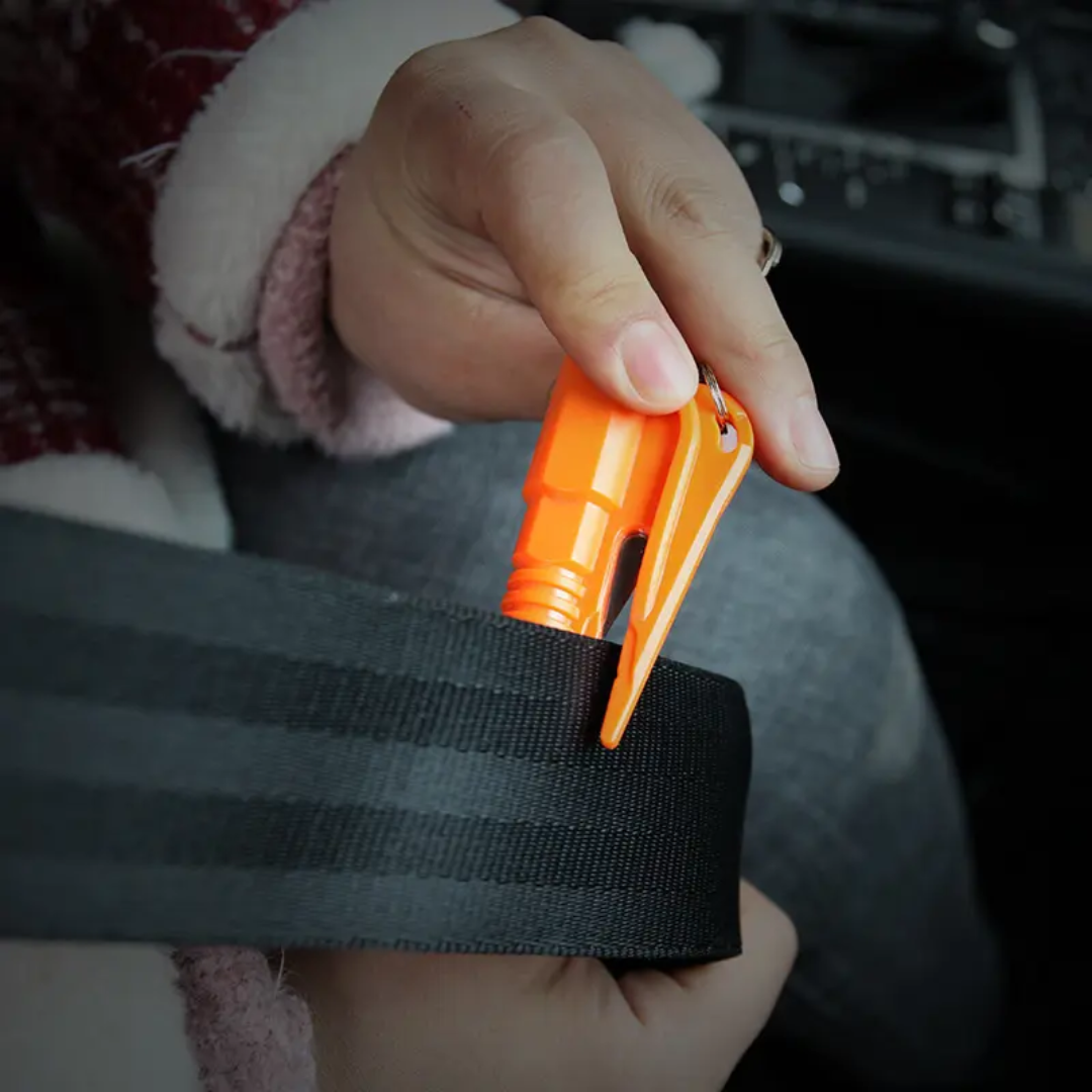PrepPro Emergency Car Safety Hammer – 3-in-1 Life-Saving Tool - PrepPro Australia