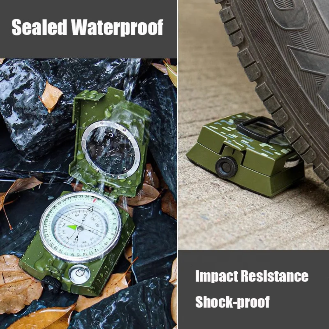 PrepPro Tactical Survival Compass – Professional Navigation Tool - PrepPro Australia