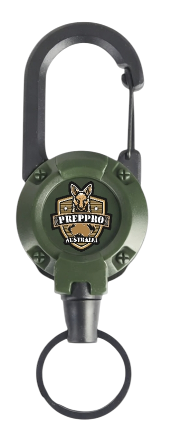 Retractable Carabiner Clip – Quick‑Lock Gear Holder | PrepPro