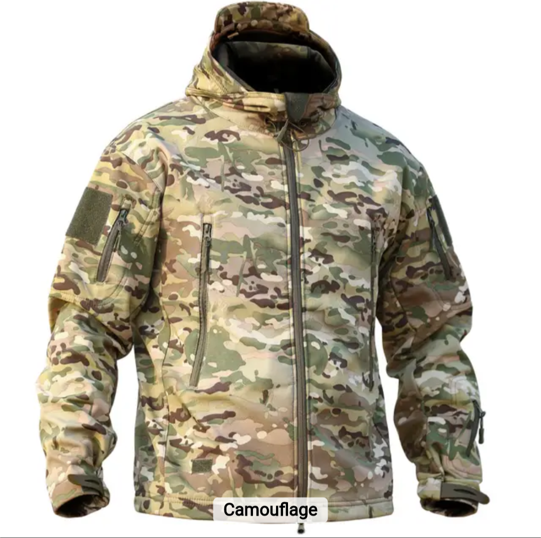Tactical Softshell Jacket Fleece-Lined. Weather-Resistant. Always Ready. - PrepPro Australia