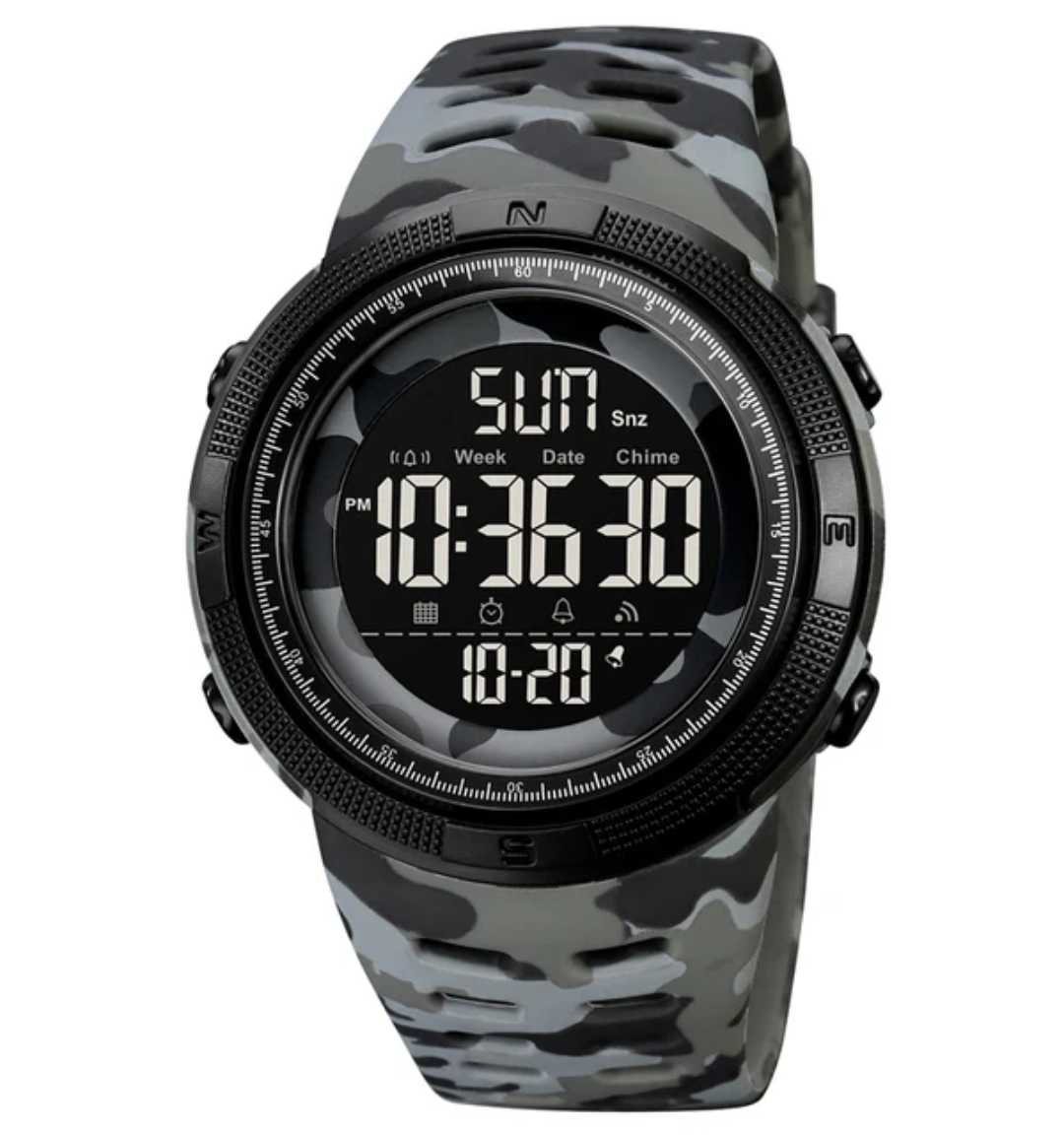 Tactical Camouflage Watch
Built for the Bold. Designed for the Prepared. - PrepPro Australia