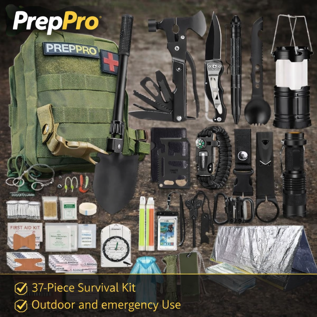 PrepPro Scout V2 Tactical Survival & Emergency Kit